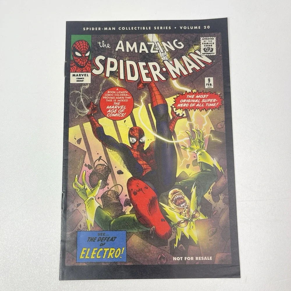 2006 Spider-Man Collectible Series Volume 20 Defeat of Electro Marvel Reprint